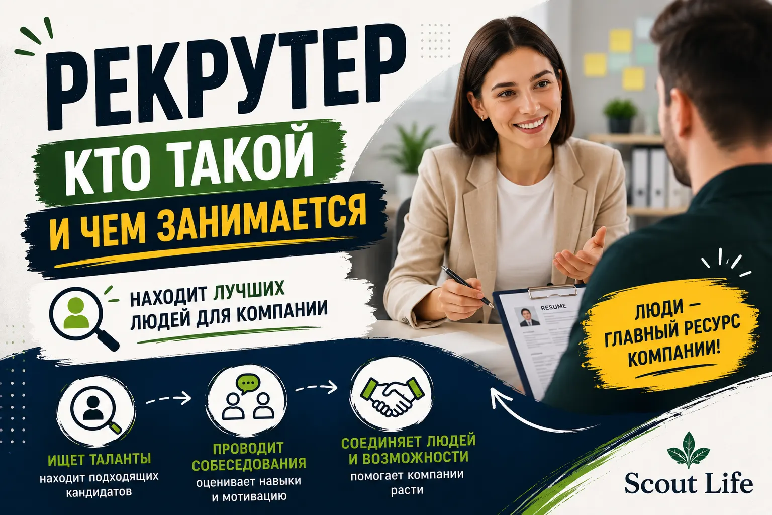 Рекрутер — это кто и чем он занимается - Skauty Life