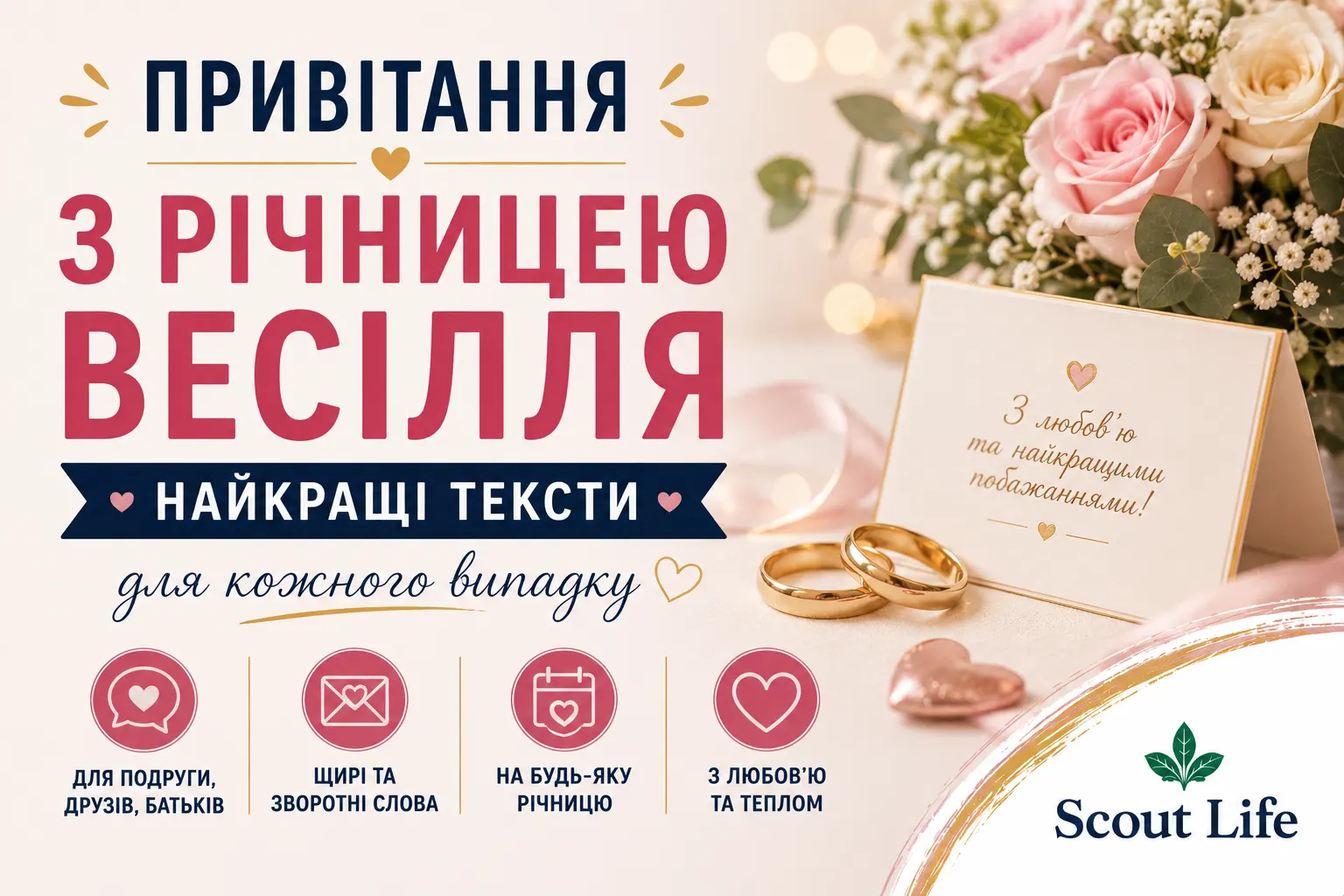Привітання з річницею весілля: найкращі тексти для кожного випадку - Skauty Life