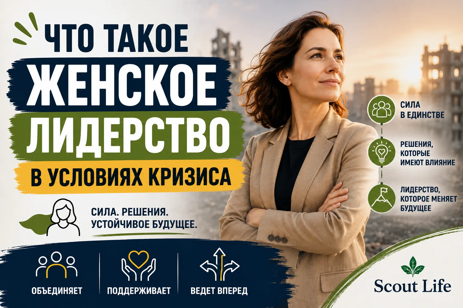 Что такое женское лидерство в условиях кризиса - Skauty Life