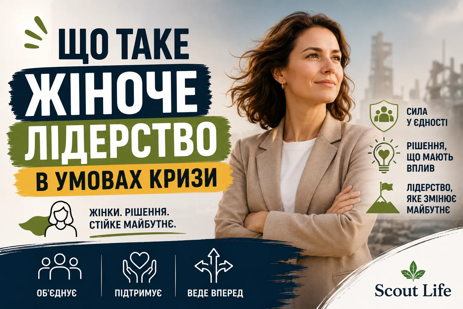 Що таке жіноче лідерство в умовах кризи - Skauty Life