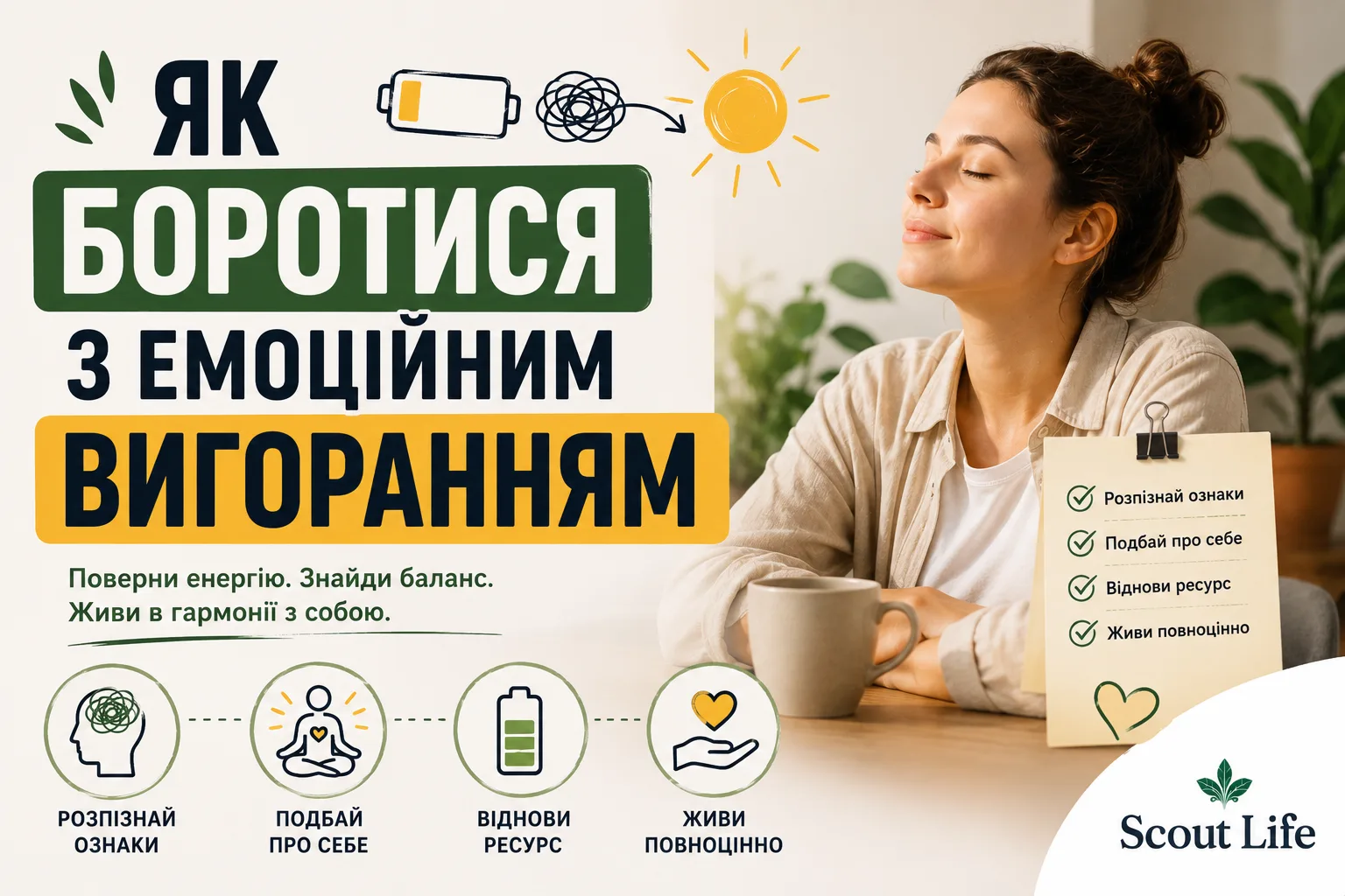 Як боротися з емоційним вигоранням - Skauty Life