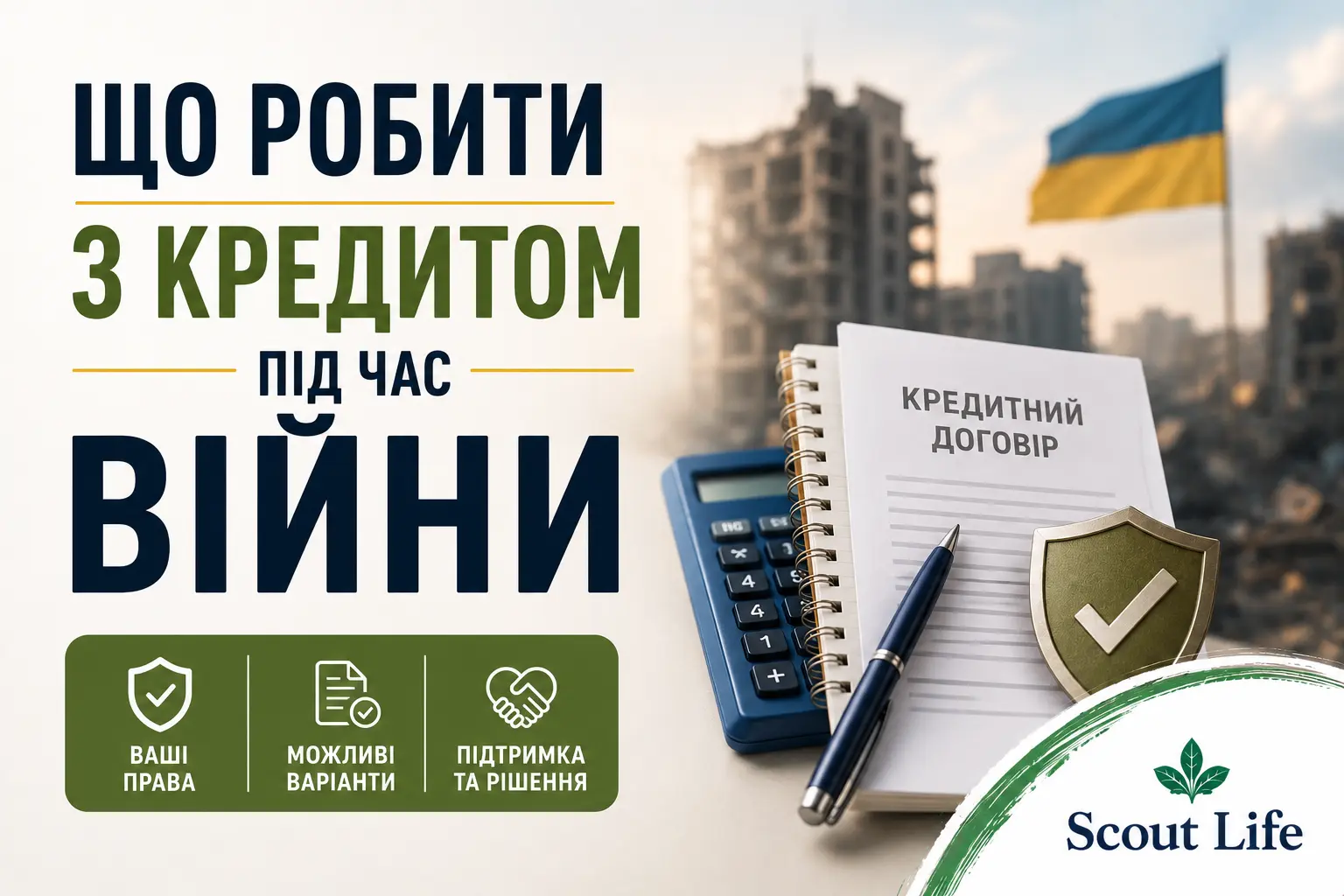 Що робити з кредитом під час війни - Skauty Life